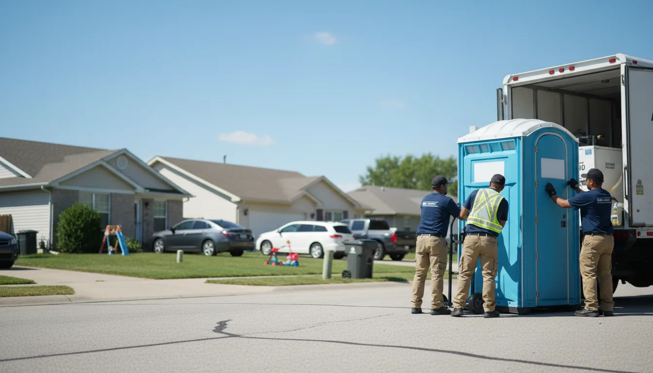 Standard Porta Potty Rentals in Dorsey, IL near me